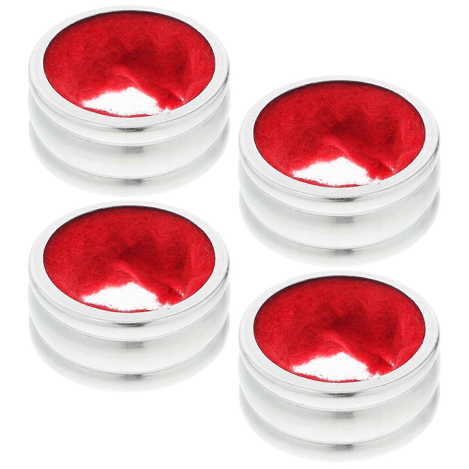 طوق بالتنقيط من الفولاذ المقاوم للصدأ - حلقات بالتنقيط قابلة للفصل للصب ، 4 قطع ، رائعة للحفلات والاستخدام اليومي