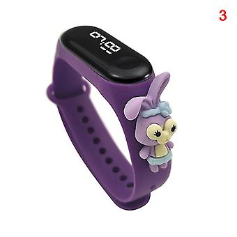Lindo reloj impermeable de muñeca de dibujos animados con relojes de pulsera de pantalla táctil Regalos de Navidad
