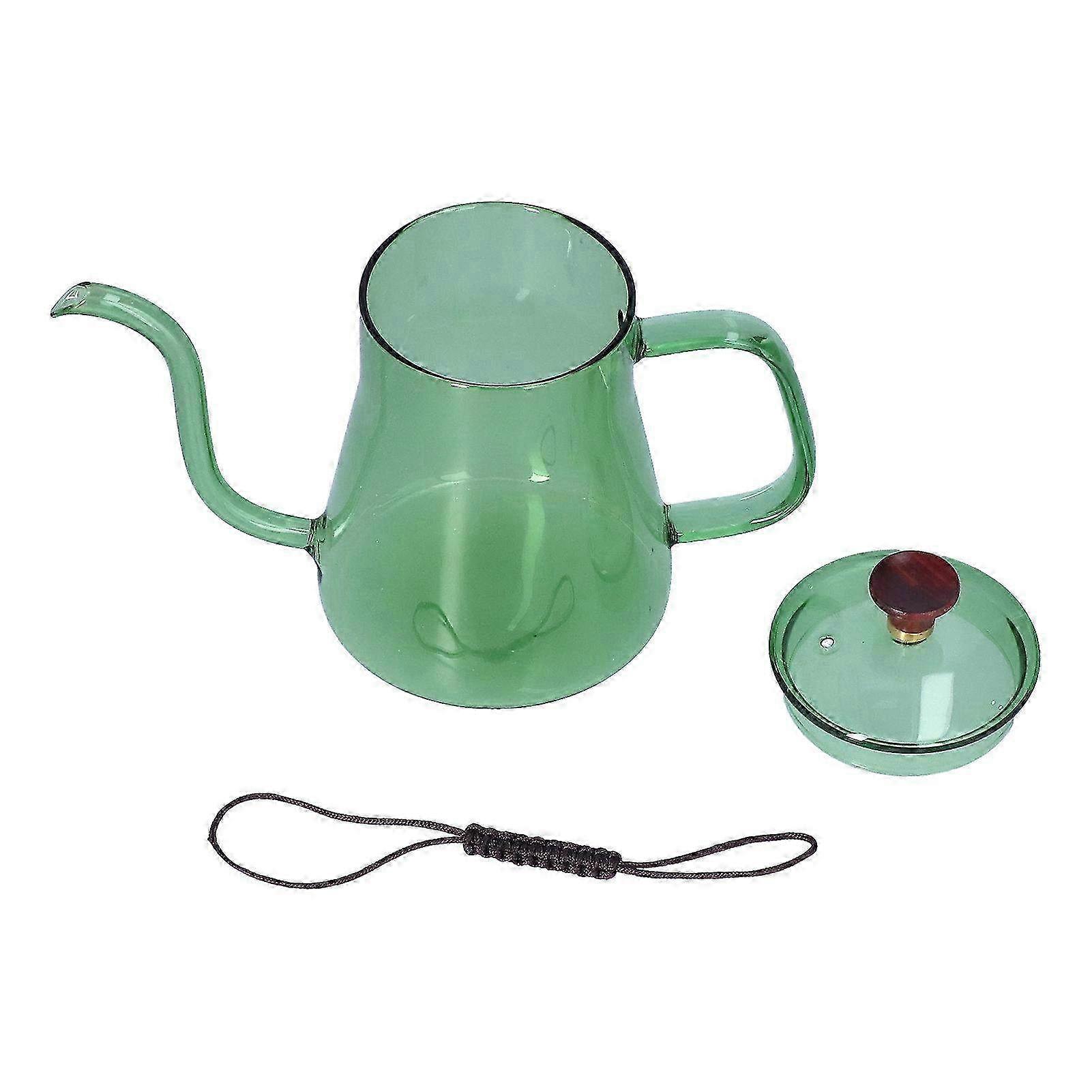 Heat Resistant Long Spout Kettle - Large Capacity Easy to Clean Coffee Pot for Perfect Brewing & Serving