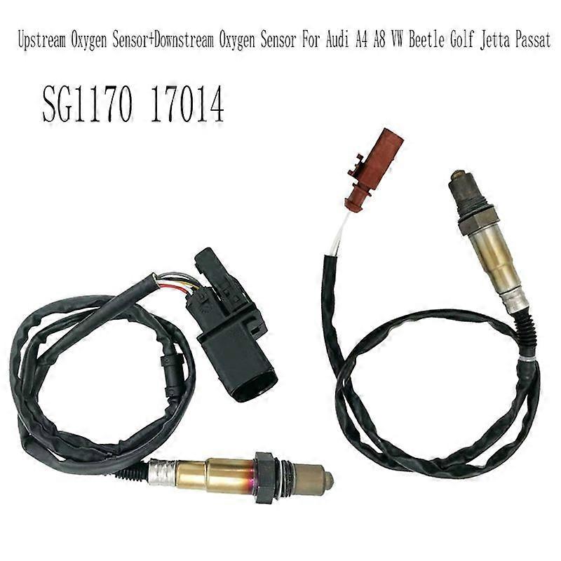 SG1170 17014 Upstream Oxygen Sensor+Downstream Oxygen Sensor for A4 A8 Golf