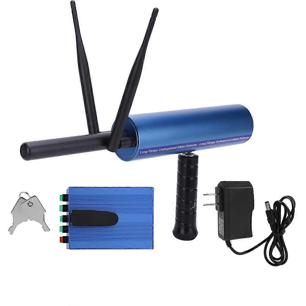 Professional Handheld Metal Detector Remote Gold Silver Copper Scanner (Blue )