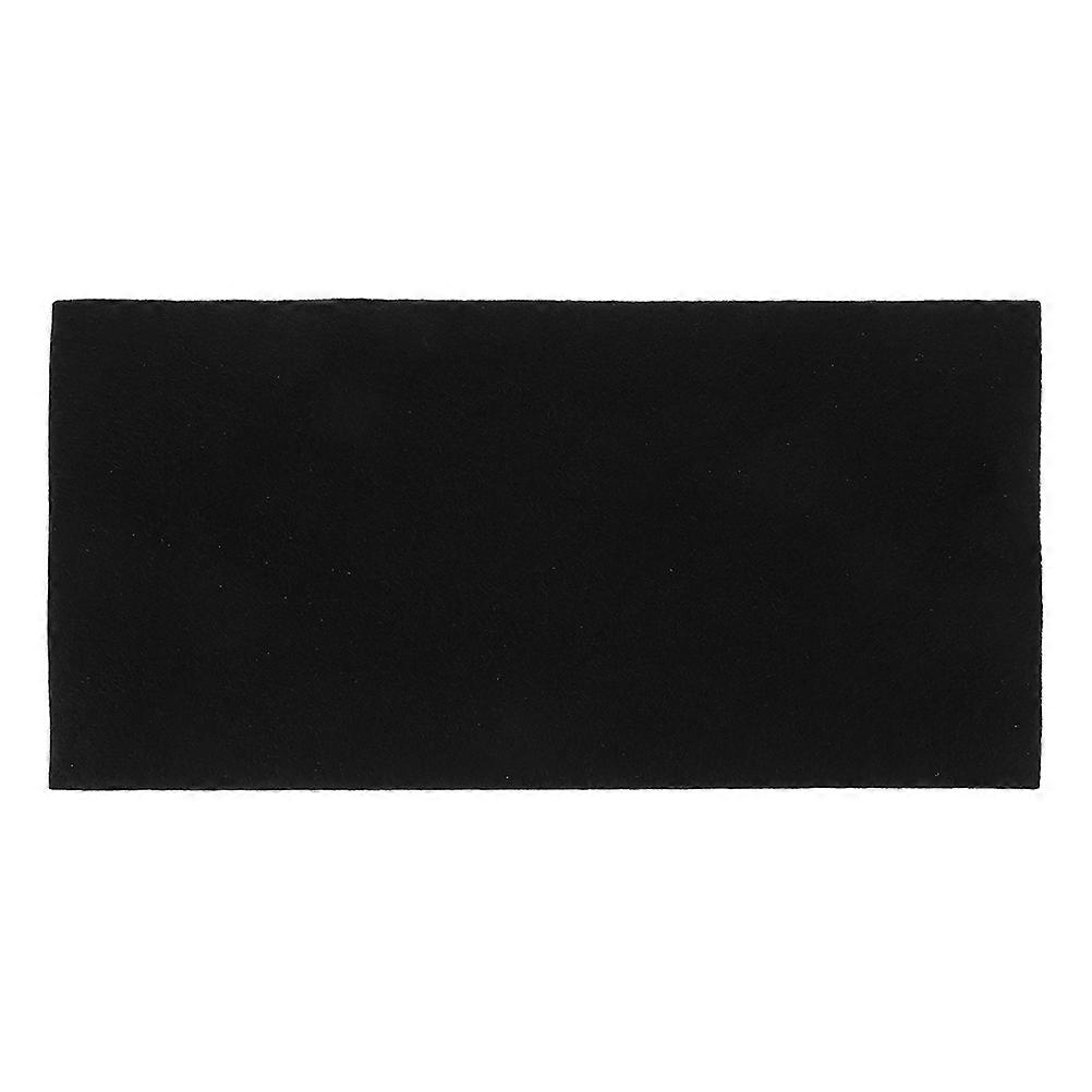 Fireproof Ash Basin Mat Designed For Yoga And Spa Rooms Black Easy To Maintain 1Pack
