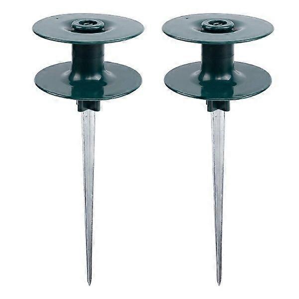 2-Pack Garden Hose Guide Wheel, Hose Guide Pin, Hose Wrap