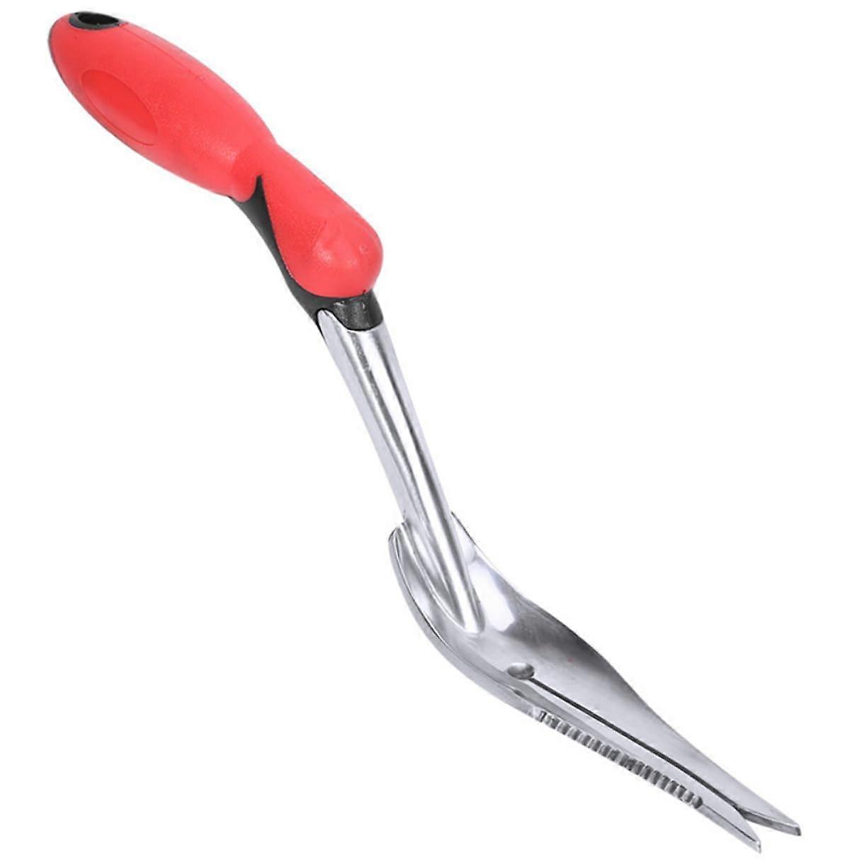 Weed Puller Tool for Home Ergonomic Metal Handle Durable Manual Garden Tool Bending Resistant for Easy Weeding