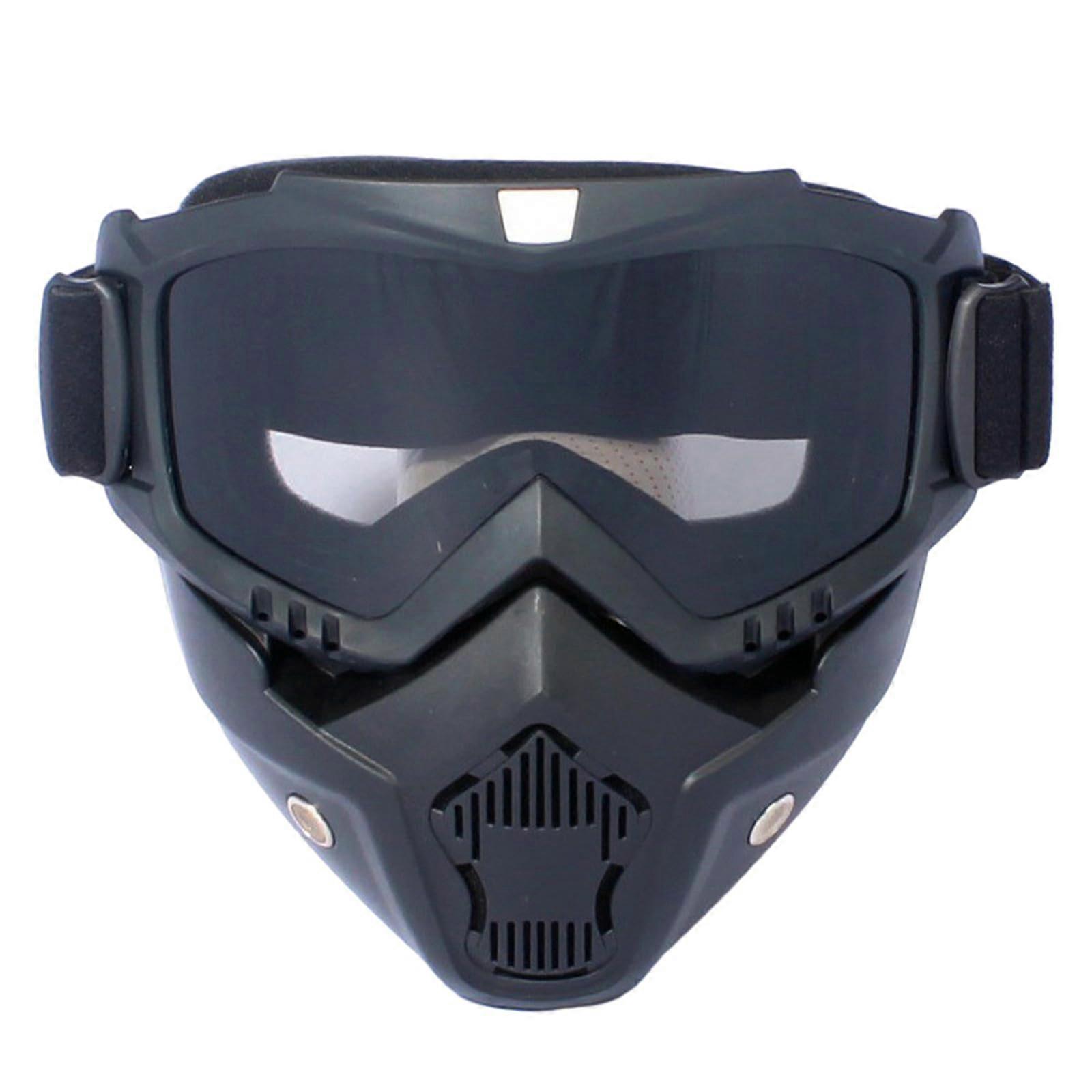 Motorcycle offroad equipment, riding, windproof, sand eye protection, mountain goggles, brown lenses