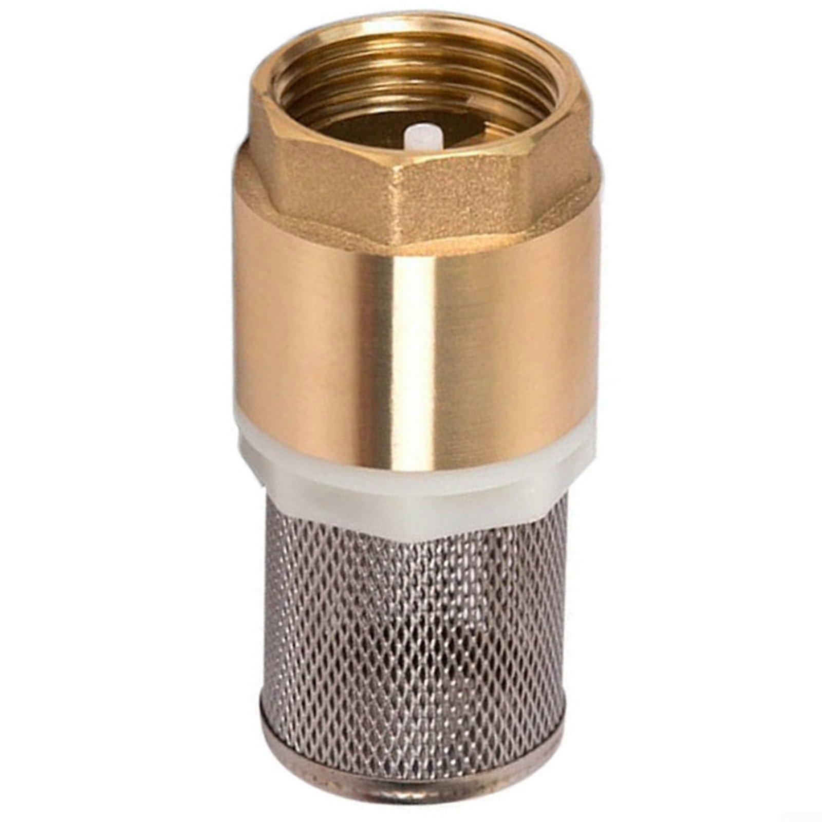 Brass DN32 Foot Valve with Check Valve for Improved Pump Performance