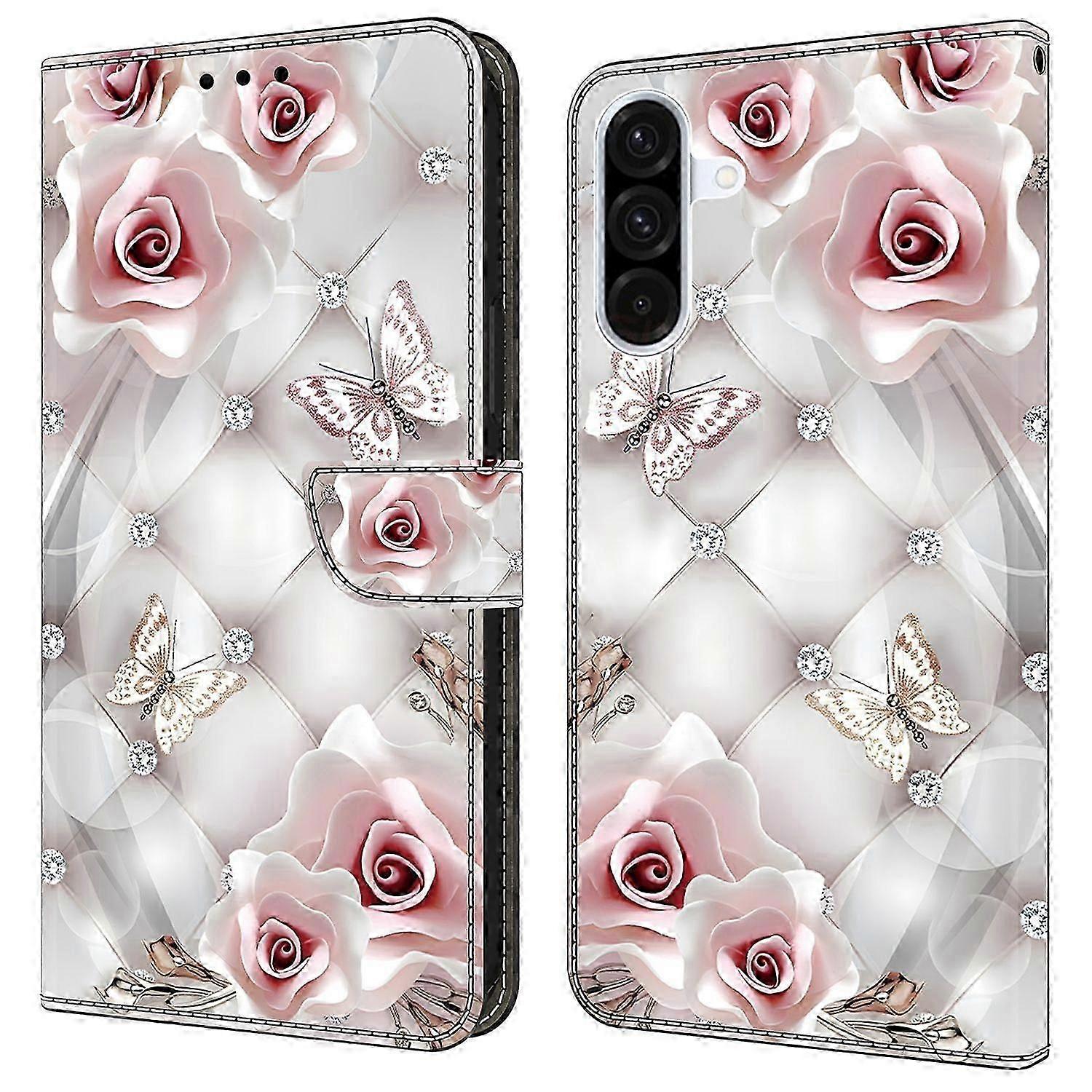 For Samsung Galaxy A15 5G/4G Leather Case Pattern Printing Wallet Stand Anti Drop Phone Cover