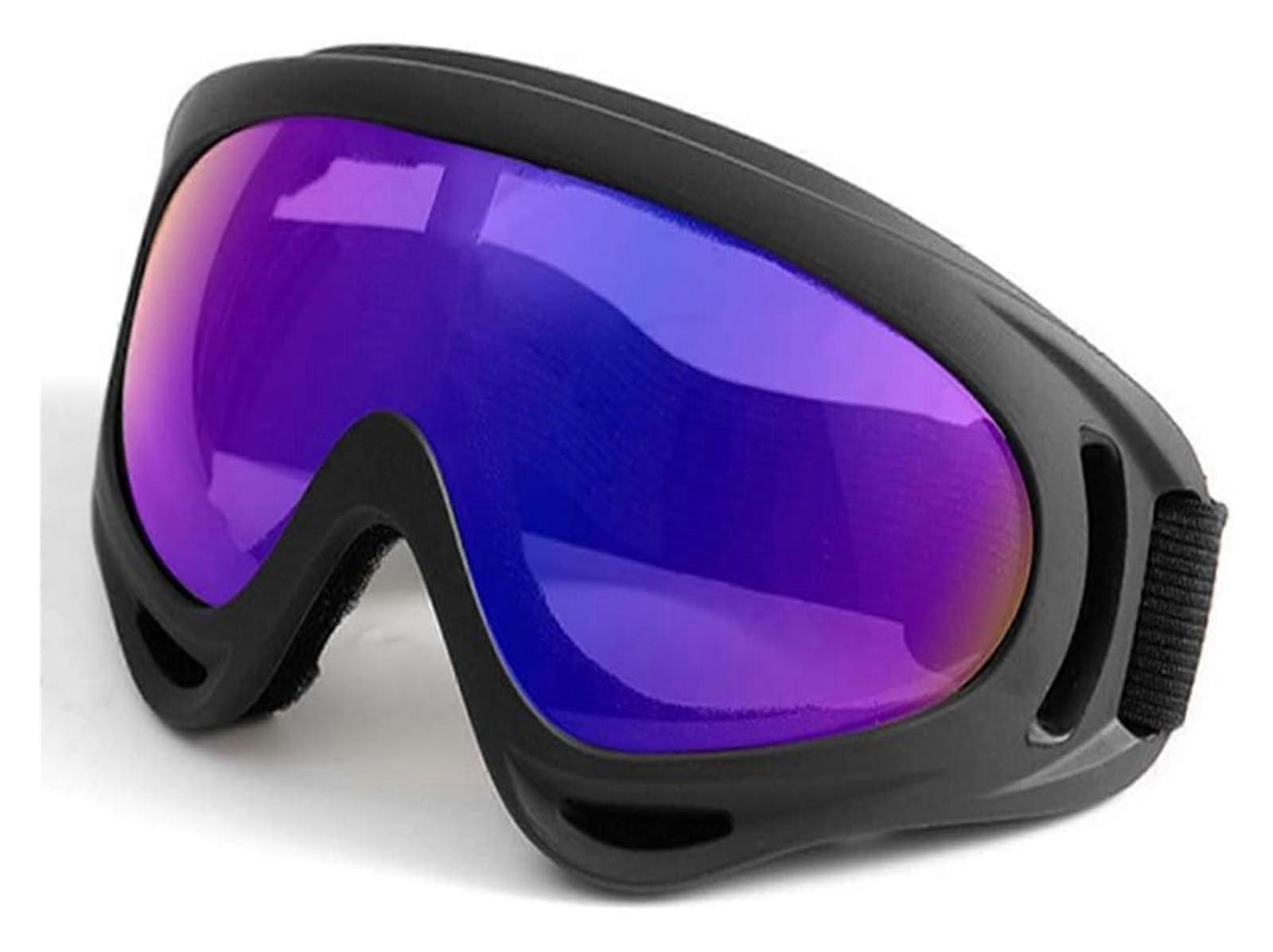 Protective Goggles for Motorcycle Helmet - Windproof Dustproof Ski Snowboard Goggles for Outdoor Sports and Motocross