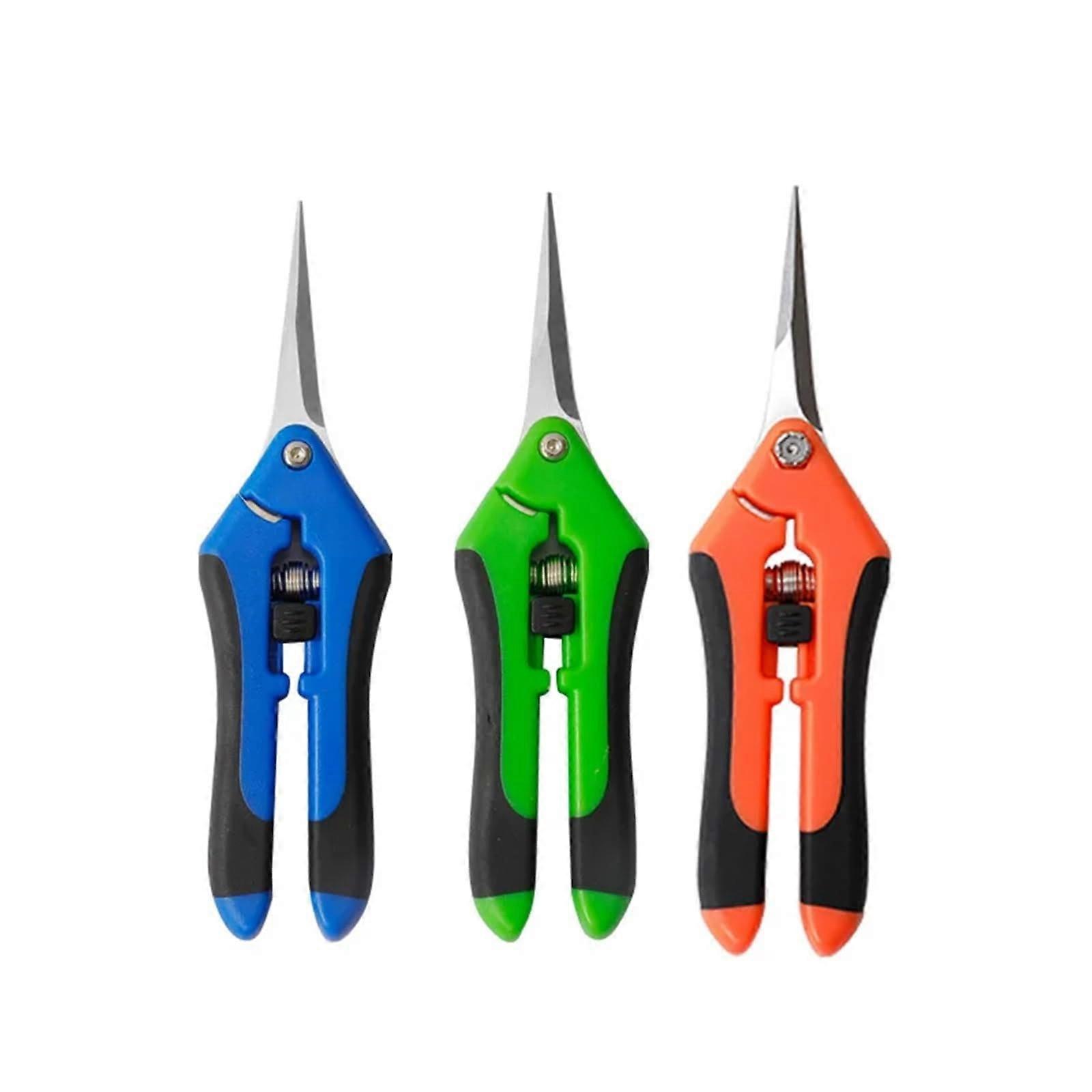 Red Bonsai Shears Pruning Scissors with Precise Pruning Control and Durable Metal Construction 1PC