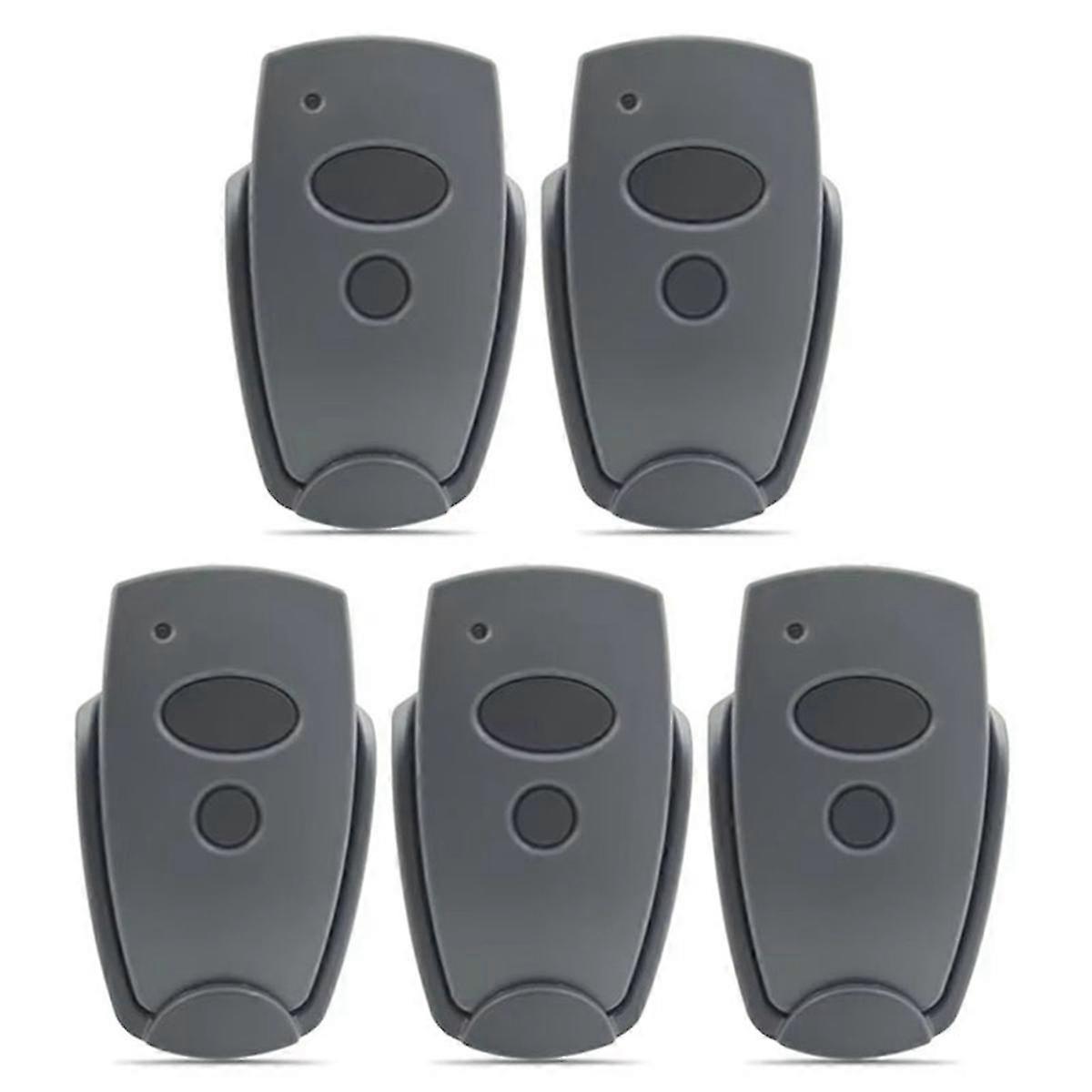 5pcs 868.3MHz Wireless Garage Door Opener Remote Control Replacement for Multi-Compatible Systems
