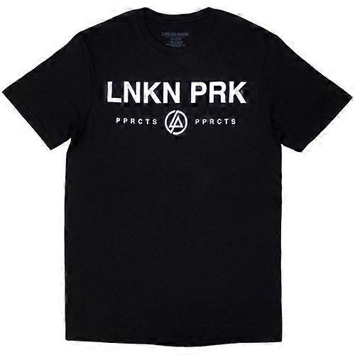Linkin Park Unisex Adult Papercuts Logo T-Shirt