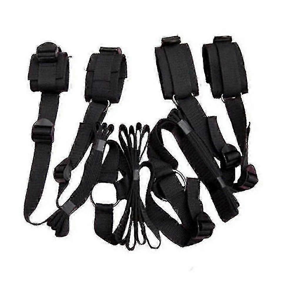 Couples Restraint Set Bed Handcuffs And Ankle Cuffs For Adults With Soft Padding For Comfortable Play