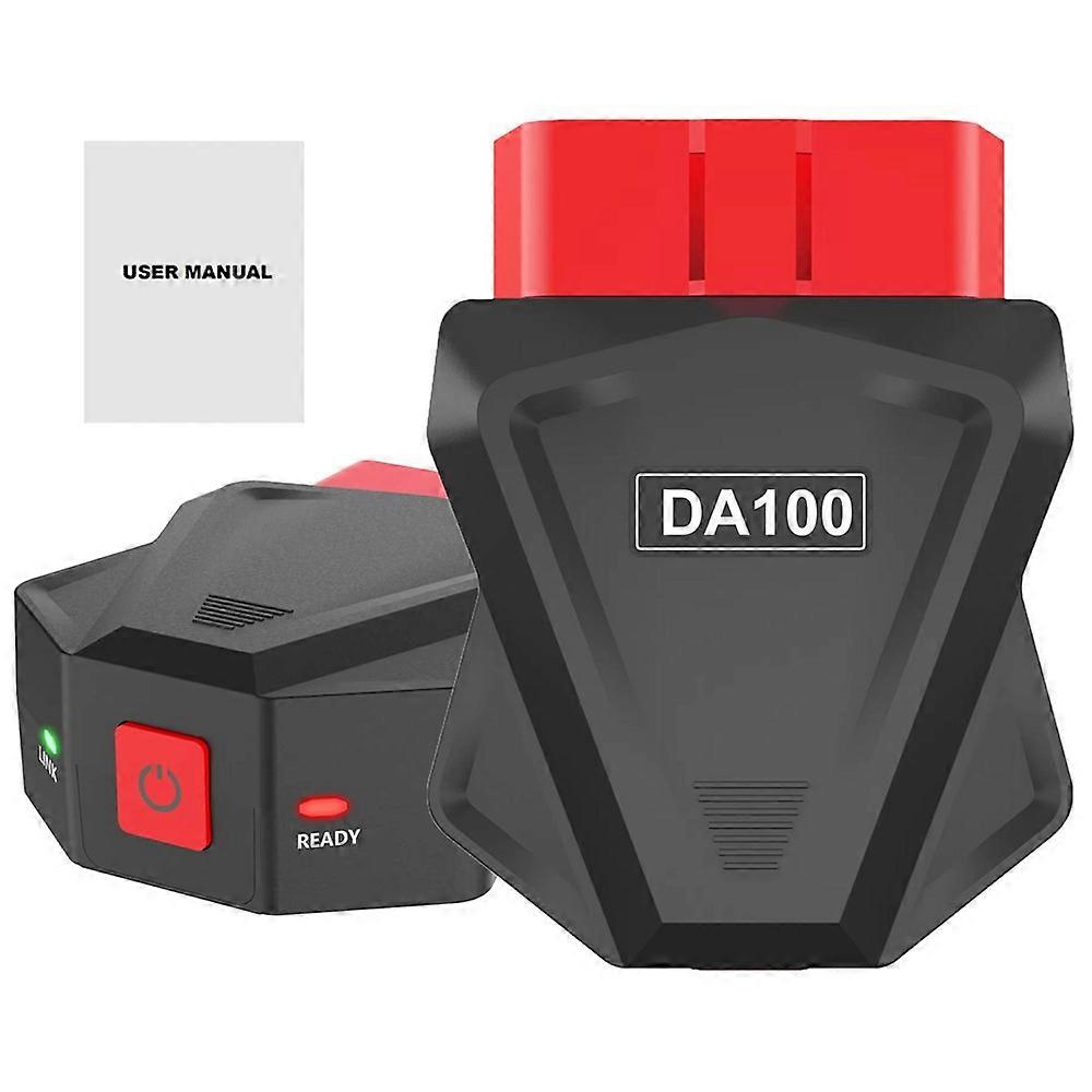 DA100 Bluetooth-compatible OBD Car Diagnostic Scanner Automotive Engine Fault Code Reader for Android iOS
