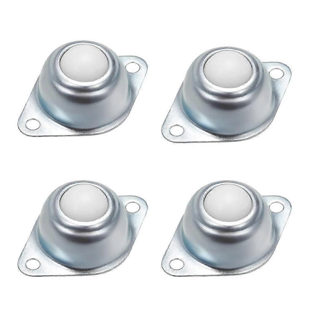 4PCS Rotatable Caster Wheels 20mm Nylon Wheels for Storage Boxes, Small Size, Durable and Easy to Install
