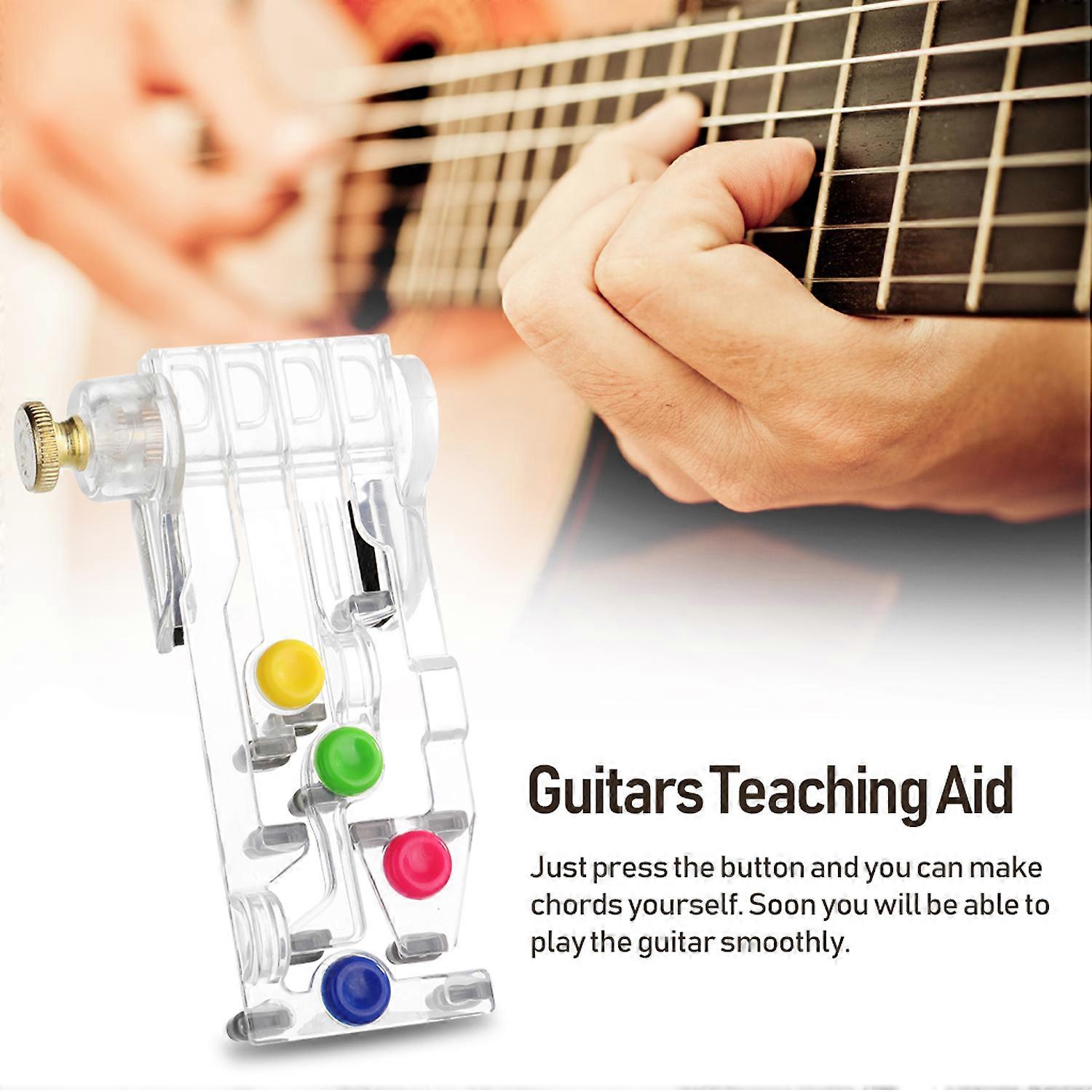 Guitar Learning System Guitars Teaching Aid ABS Pain-proof Guitar Accessories Musical Instrument Accessory