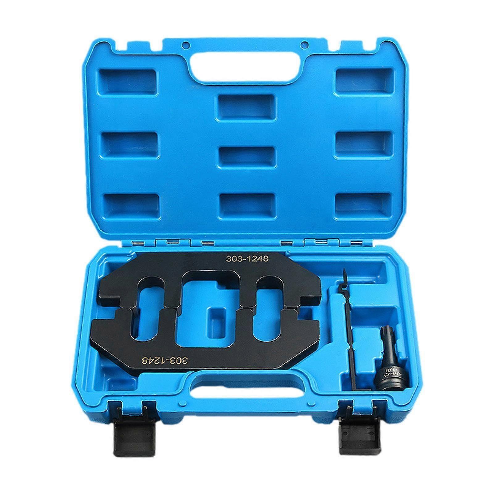 Engine Timing Camshaft Locking Tool Manual Tools with Carrying Case Automotive Maintenance for Milan and Sable Taurus