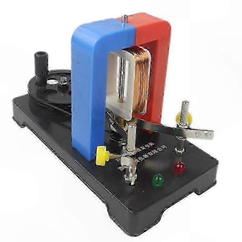Hand Operated Electricity Generator Model for Educational Experiments and DIY Projects AC-DC Power Generation Learning Toy