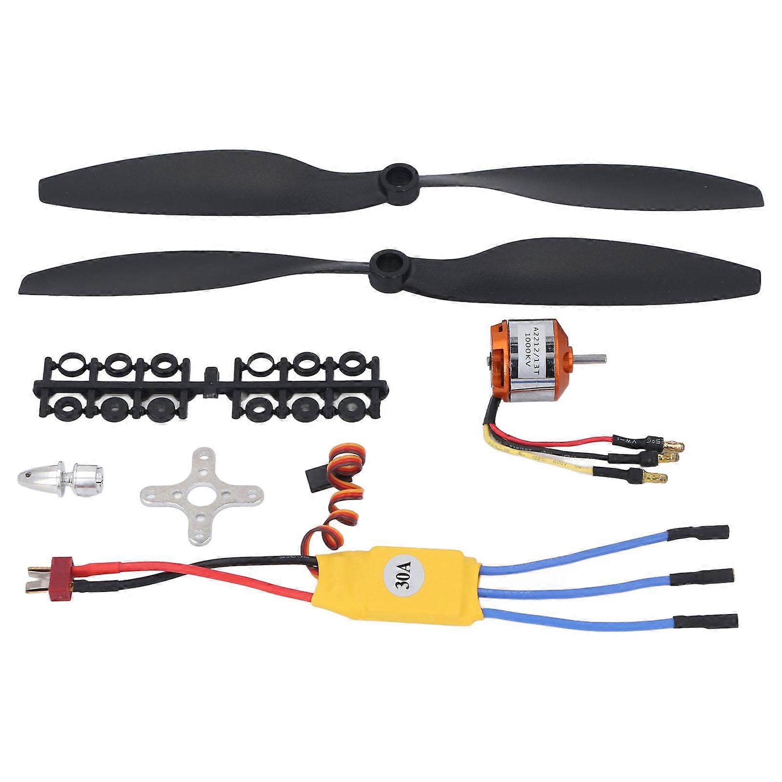 A2212 13T 1000KV Brushless Motor Kit 30A ESC 27.5x27mm For RC Plane