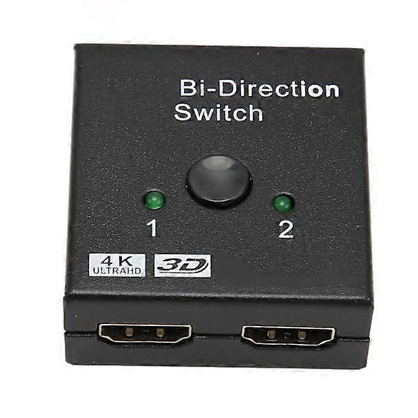 HD Multimedia Interface Bi Direction Switch 1 in 2 Out 2 in 1 Out HD Multimedia Interface Splitter for Xbox for PS5 4 3