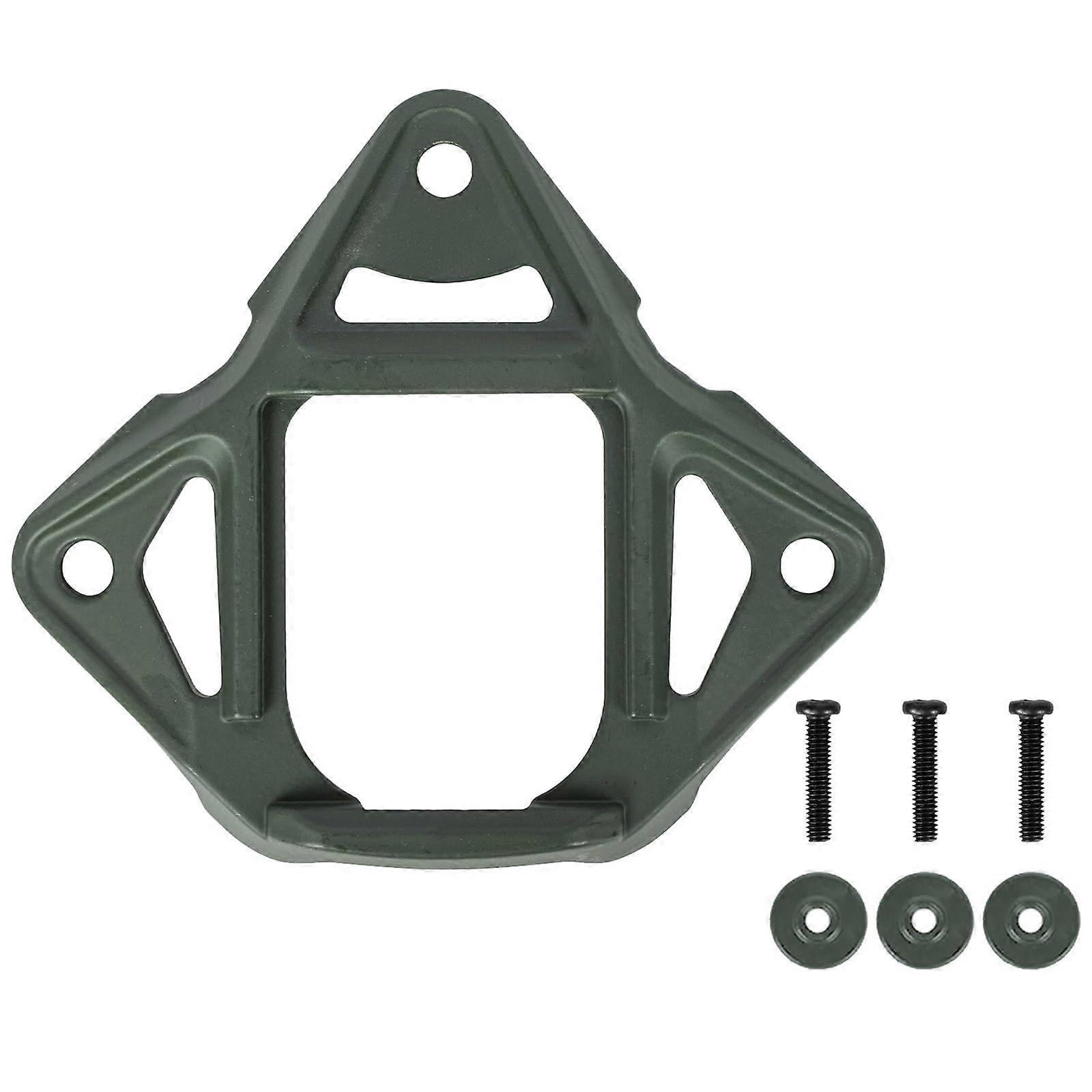 Helmet NVG Mount Base Adapter Aluminum Alloy Mounting Base Compatible With Tactical Helmets