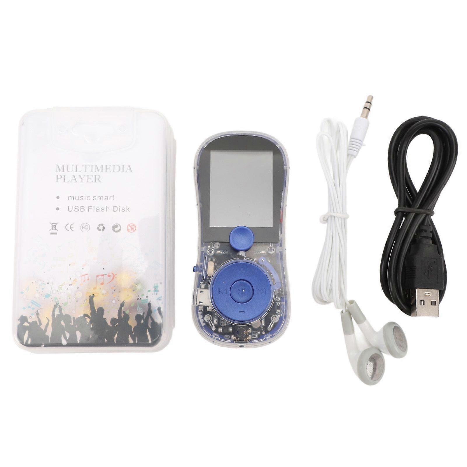 MP3 Player 1.77 Inch Color Screen Video Play MP4 Music Player With E Book Reader And Fingertip Rotating Toy for Kids Elderly