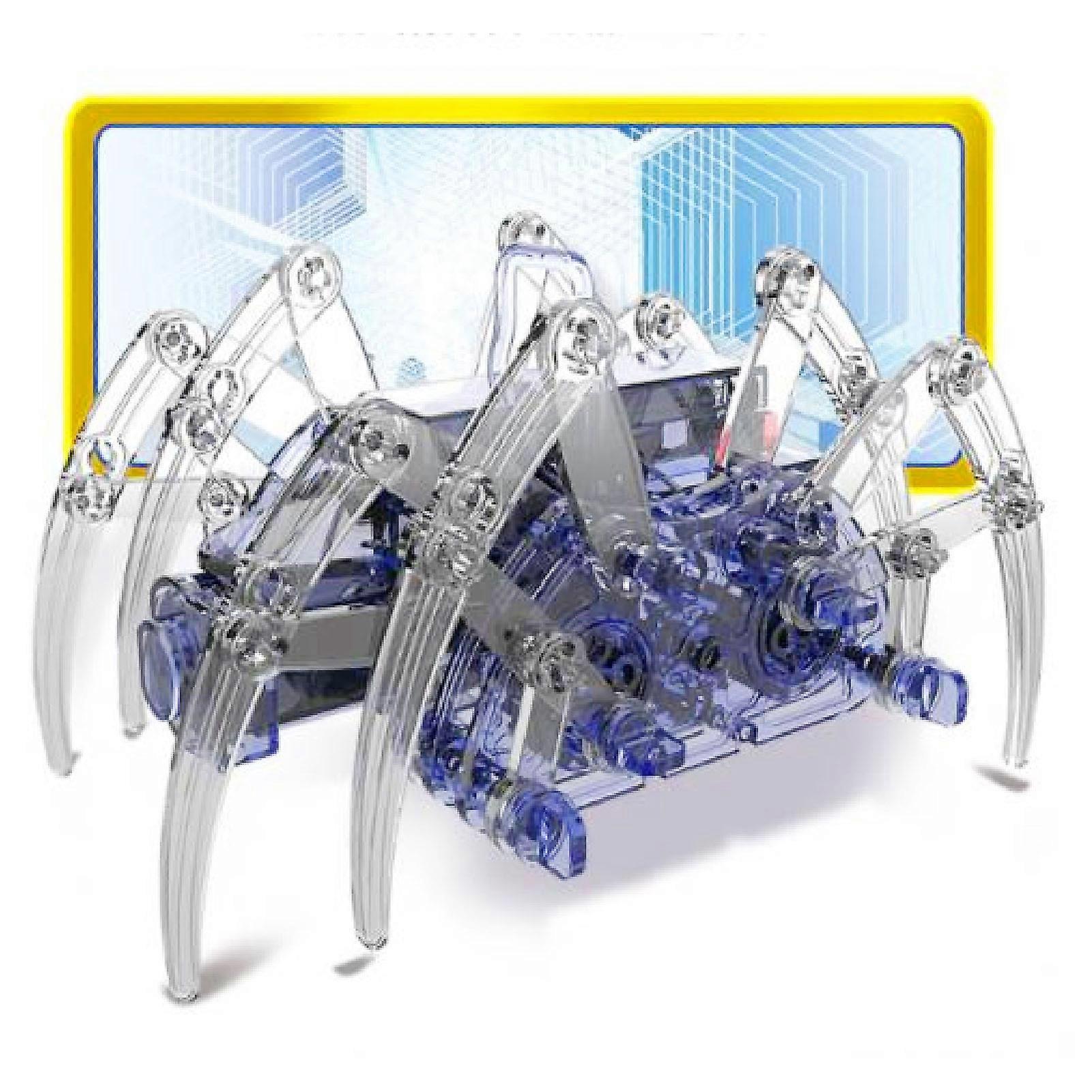 Spider DIY Building Toy Electric Plastic Science Explorer Kit