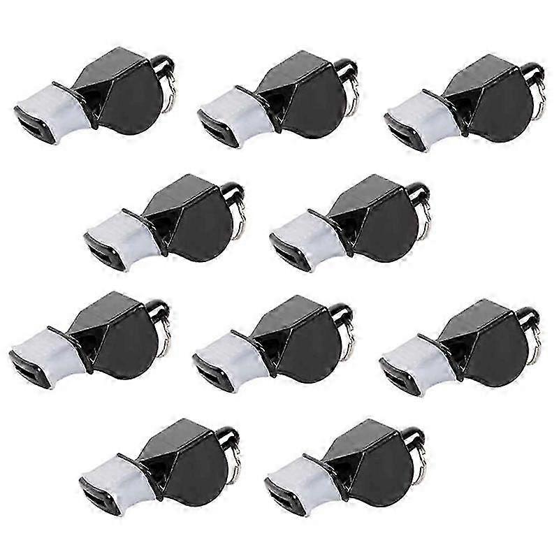 10 Pcs Professional Whistle Soccer Basketball Referee Whistle hwy