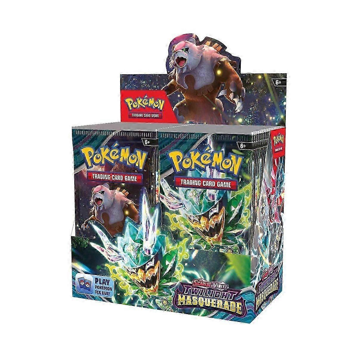 Pokmon Tcg: Scarlet &; Violet 6 - Λυκόφως Masquerade - Single Booster Pack