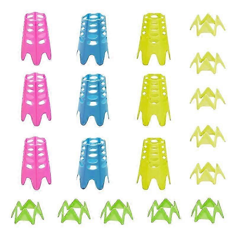 Practice golf tees for simulator - 19-piece set for driving range and indoor turf training