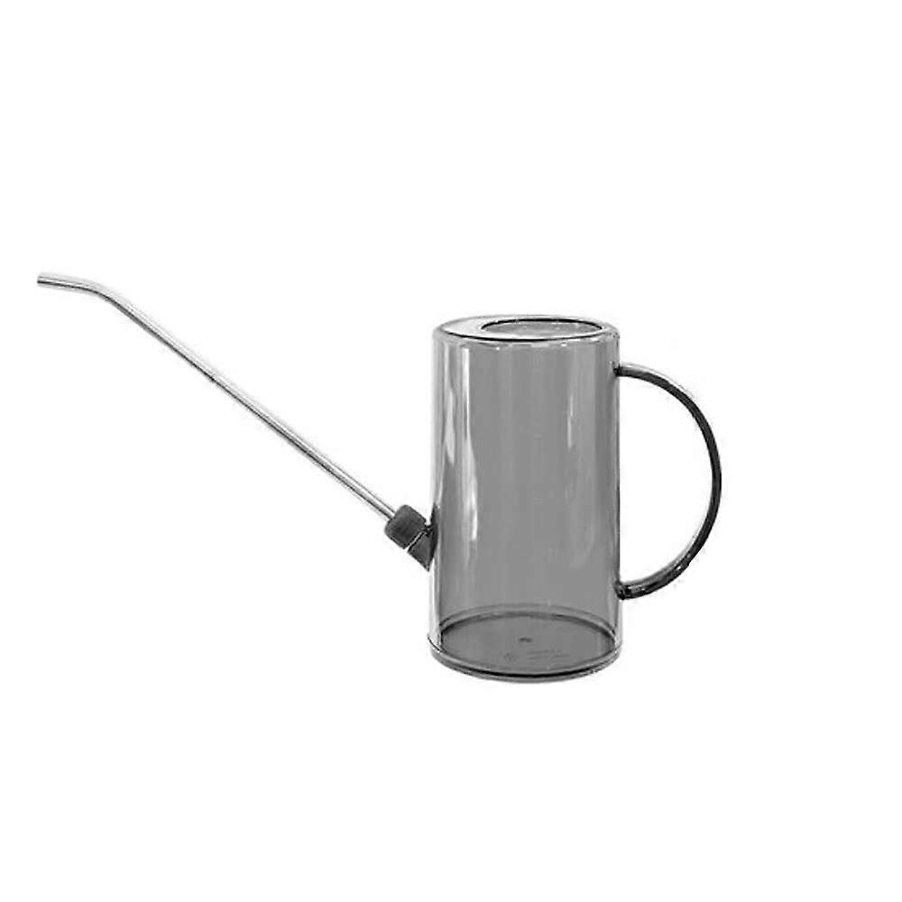 Watering Can Outdoor Long Spout Transparent Gray Size 23 cm x 10 cm x 7 cm 1 Piece