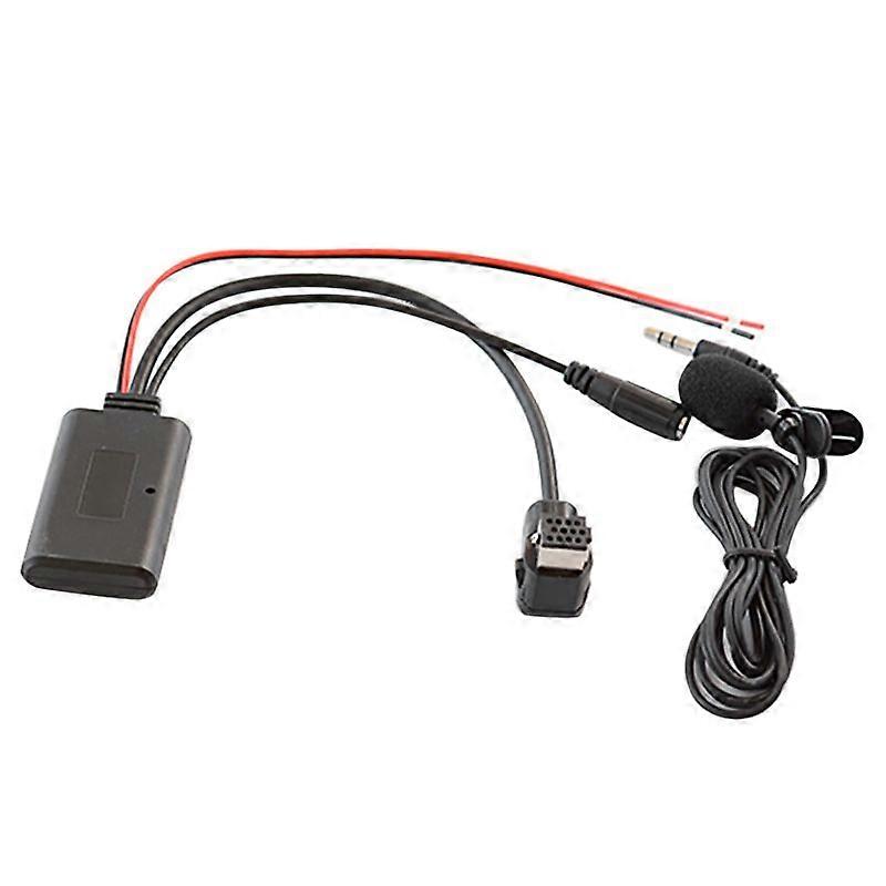 Car Bluetooth 5.0 Aux Cable Microphone Handsfree Mobile Phone Free Calling Adapter for Pioneer Radi