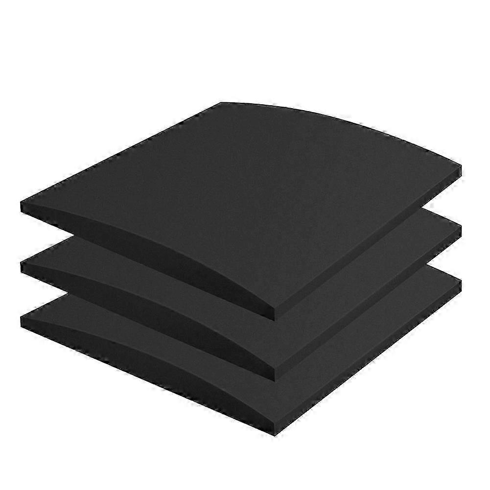 3pcs Couch Cushion Support suitable for Sagging Seat black