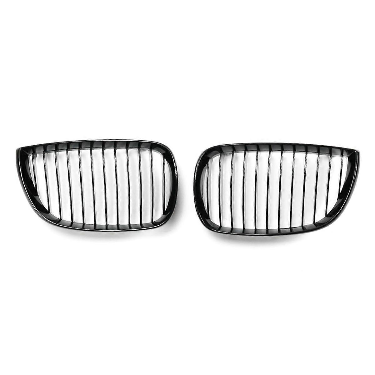 Gloss Black Front Kidney Single Grill for 1 Series E81 E82 E87 E88 2004-2007