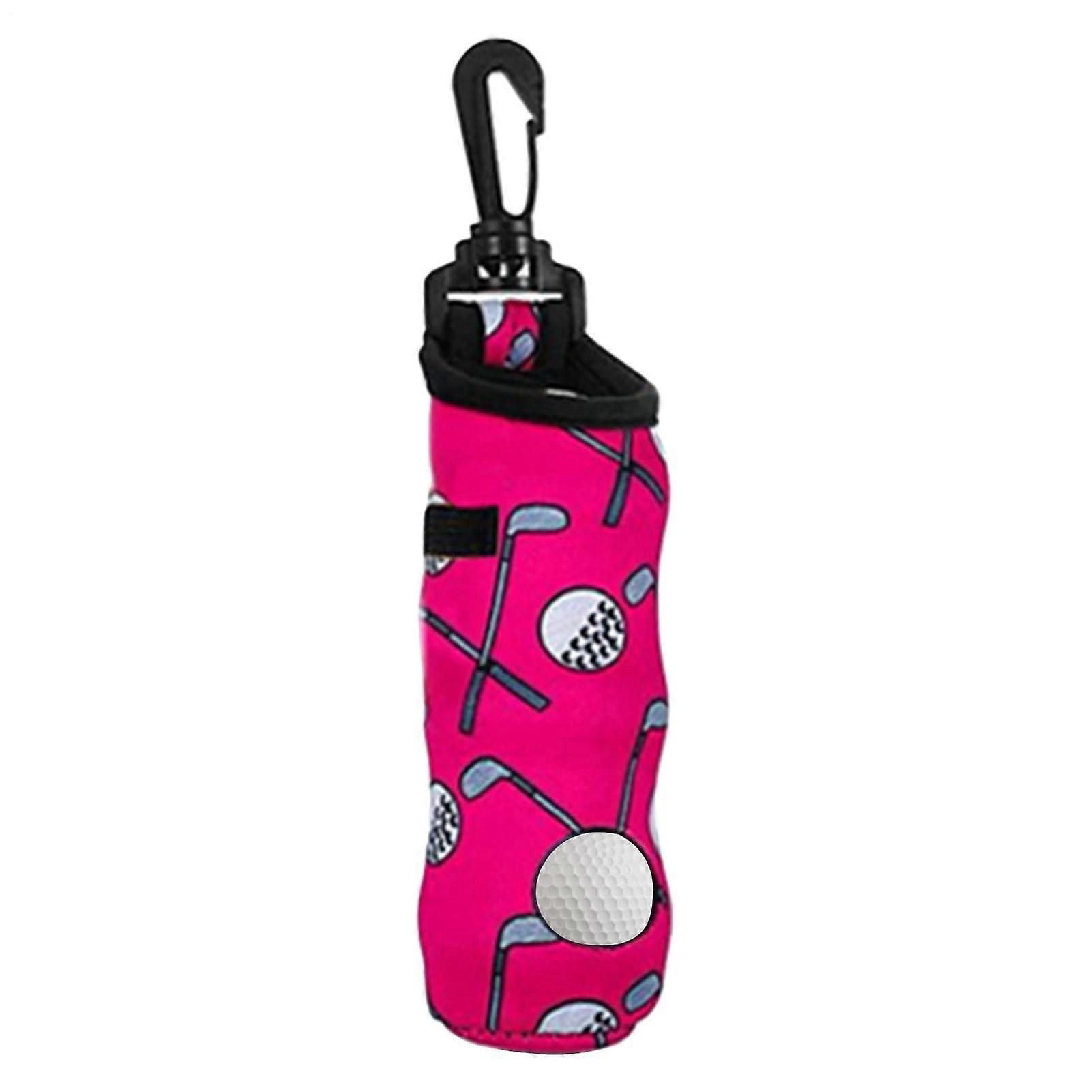 Golf Tee Bag Portable Pouch With Belt Clip 3Tee Capacity WaterResistant Lightweight Golf Accessories Driving Range