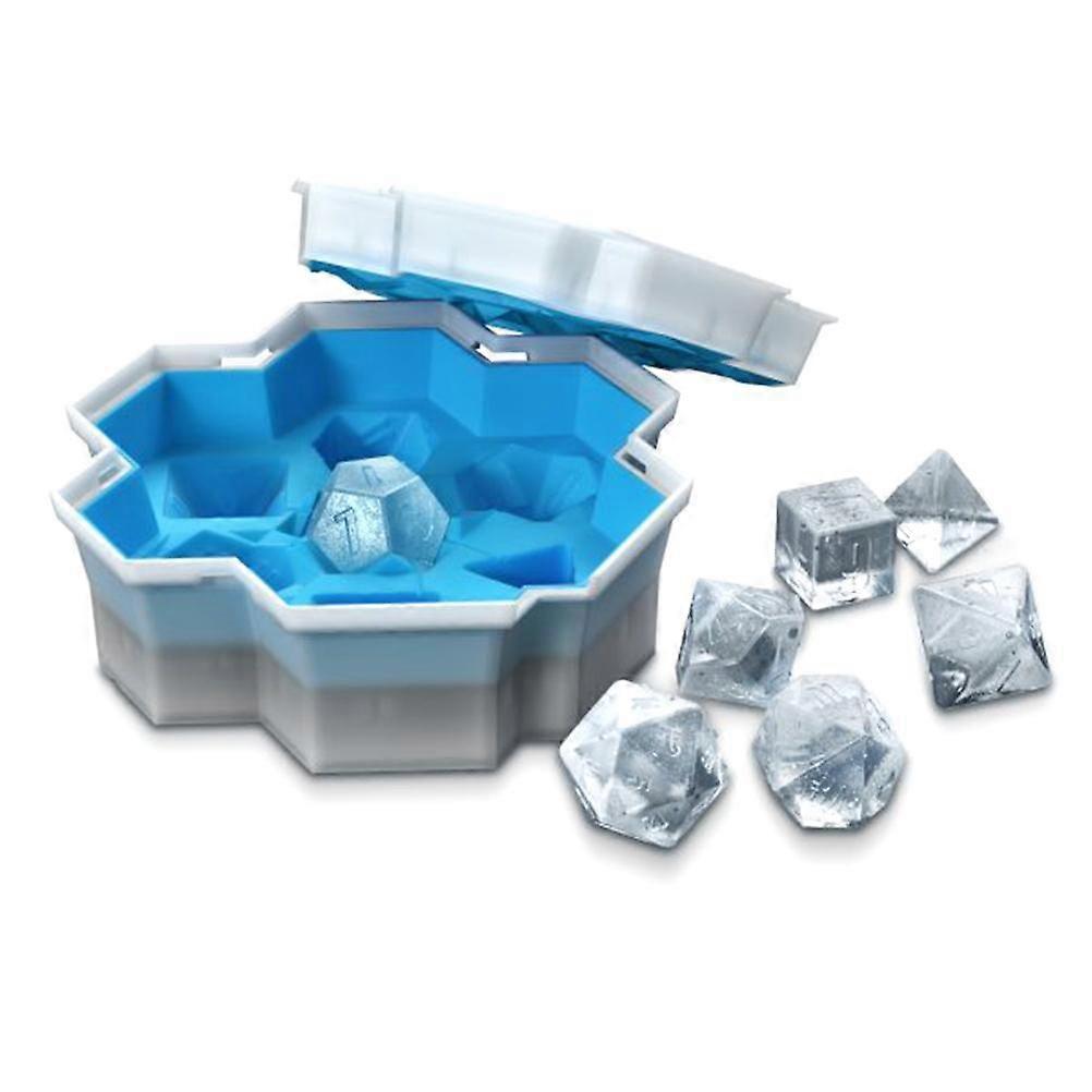 Silicone Ice Cube Mold For Freezer Dice Shaped Flexible Ice Cube Maker For Whiskey Cocktail Mixed