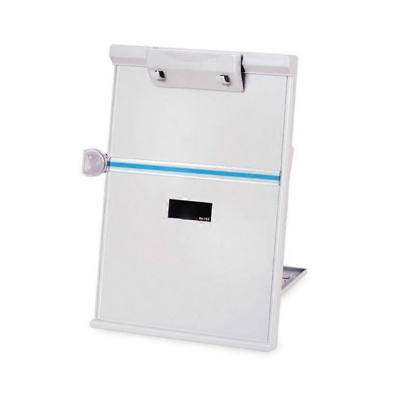 Plastic Adjustable Computer Document Holder Book Rack Stand Reading Typing Frame Bookends