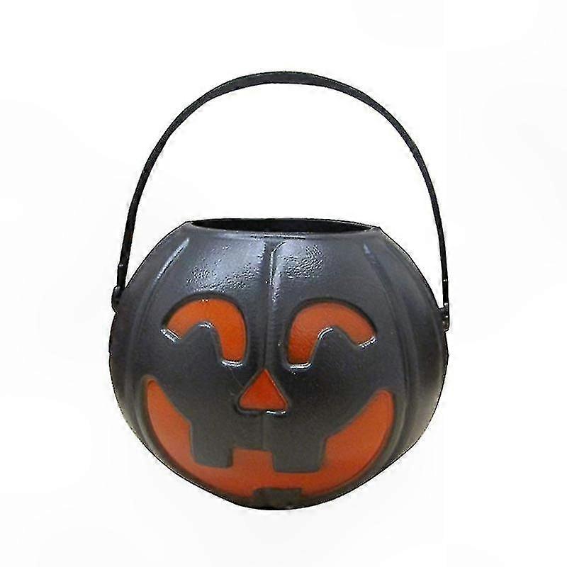 Single Portable Bucket for Halloween Pumpkin Decorations