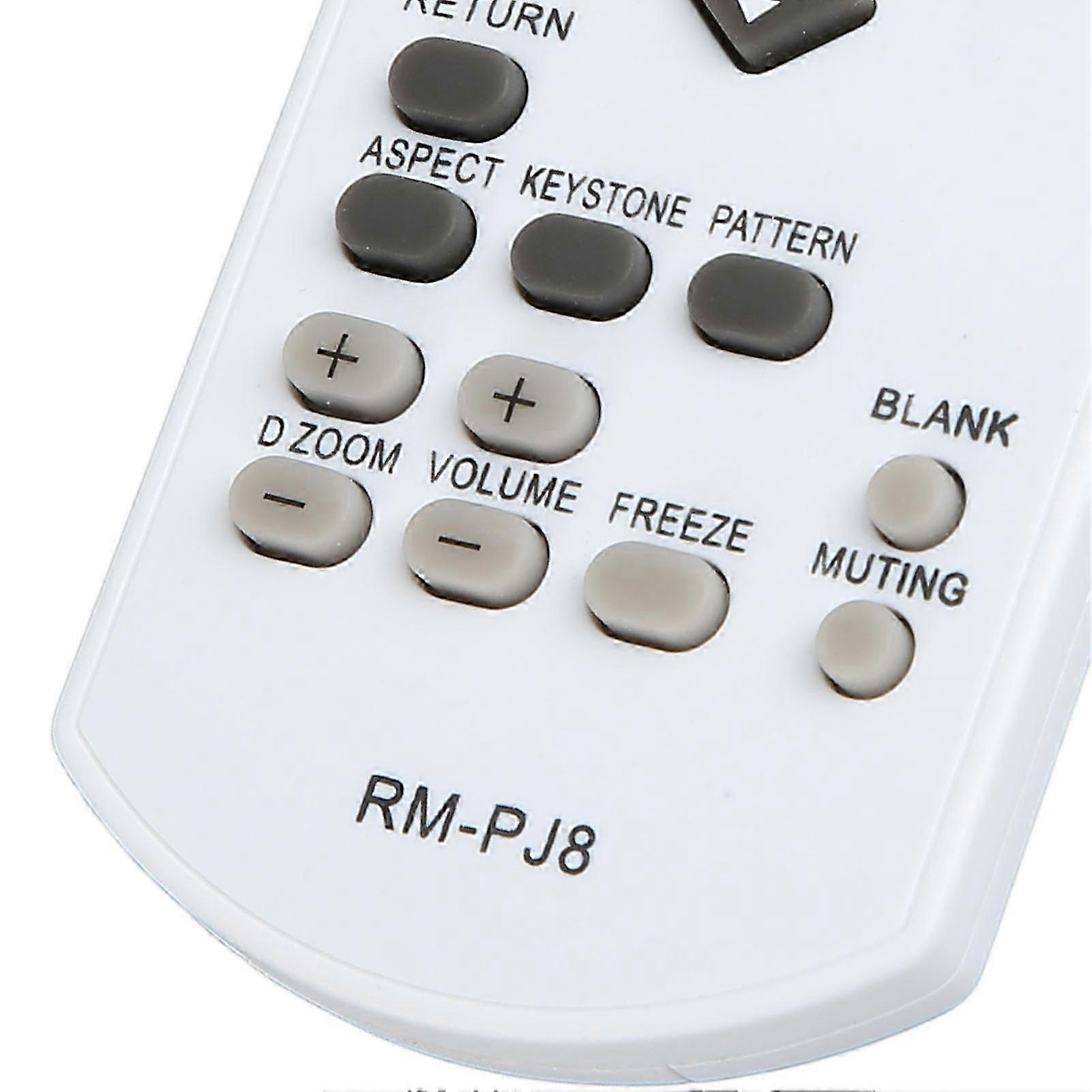 Rm Pj8 Projector Remote Control Replacement For Vpl Dx126 Vpl Cx275 Vpl Ch370 Vpl Ex226 Vpl Ex430 Vpl Pxz10 Vpl Dx102