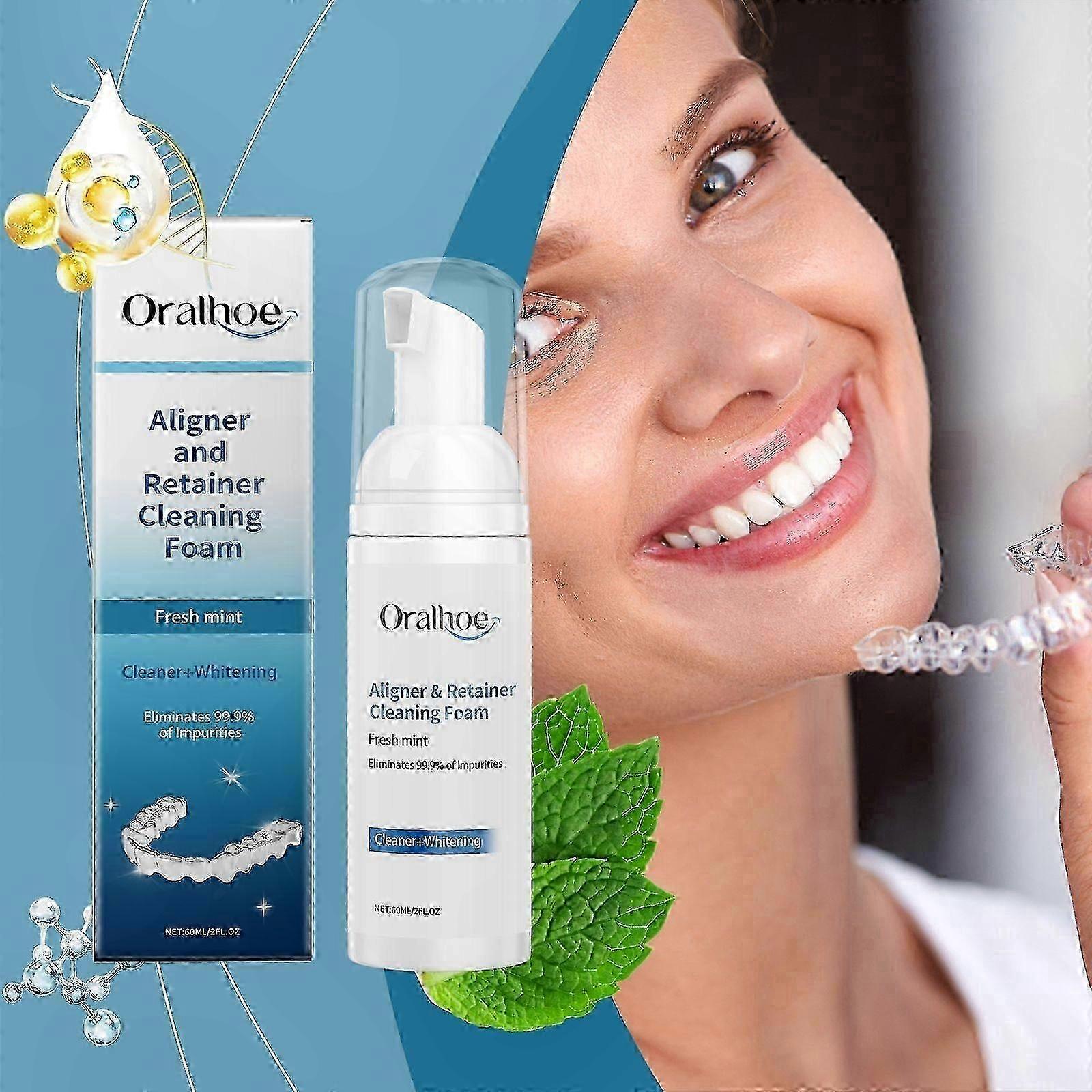 Whitening and Freshening Cleanser for Dentures and Mouth Guards