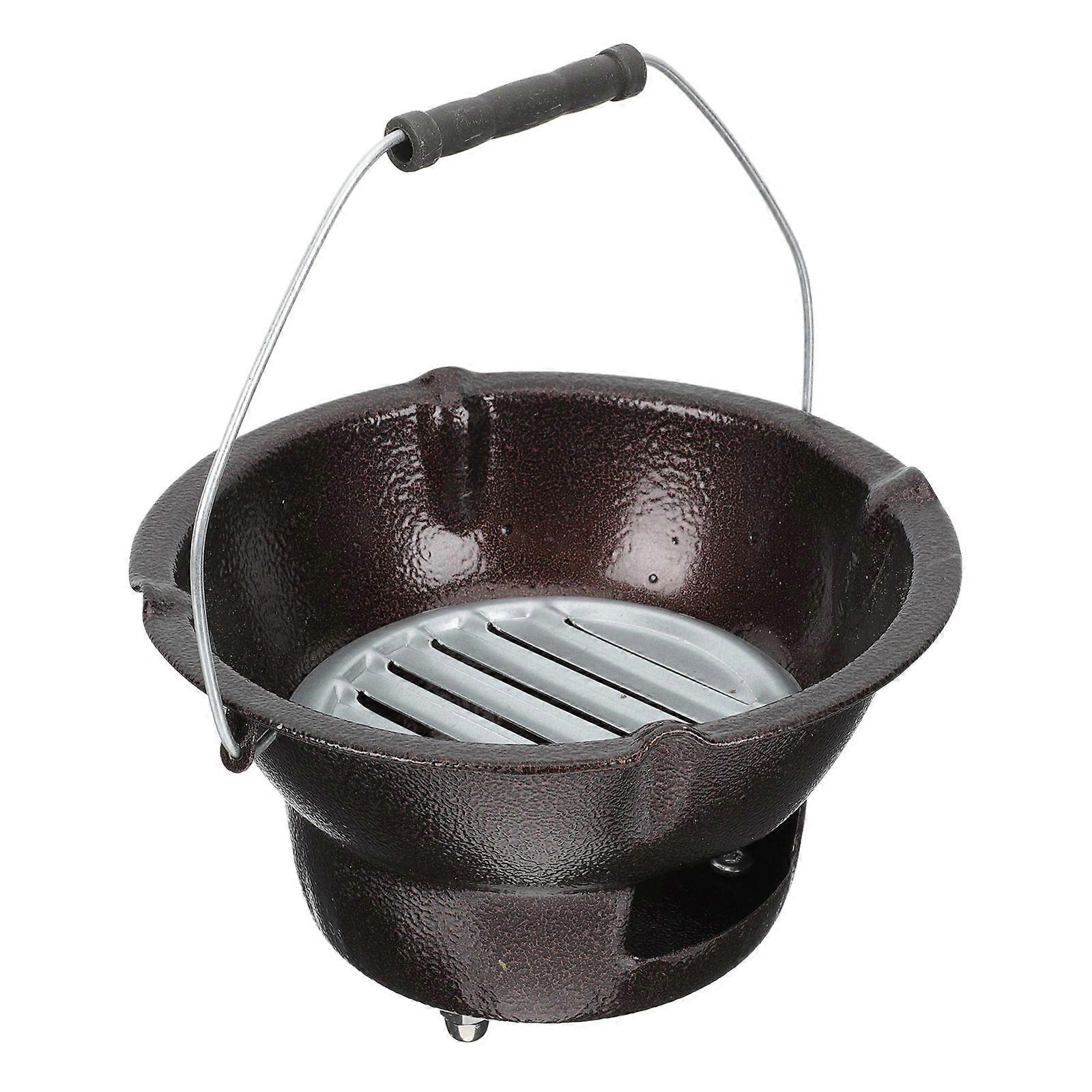Charcoal Stove Furnace for Home 1Set Durable Iron and Metal Bbq Boiler
