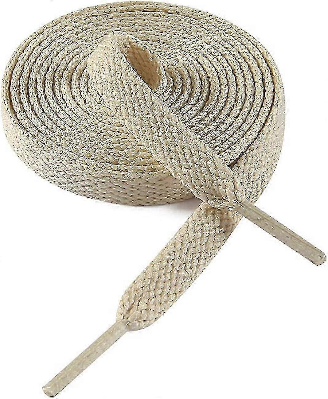 Premium 8mm Wide Flat Athletic Shoelaces for Trainers and Sneakers - Durable Replacement Laces