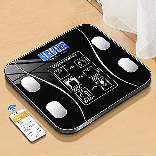 Body Fat Scale Smart Wireless Digital Bathroom Scale Body Composition Analyzer Bluetooth Compatible Smartphone App