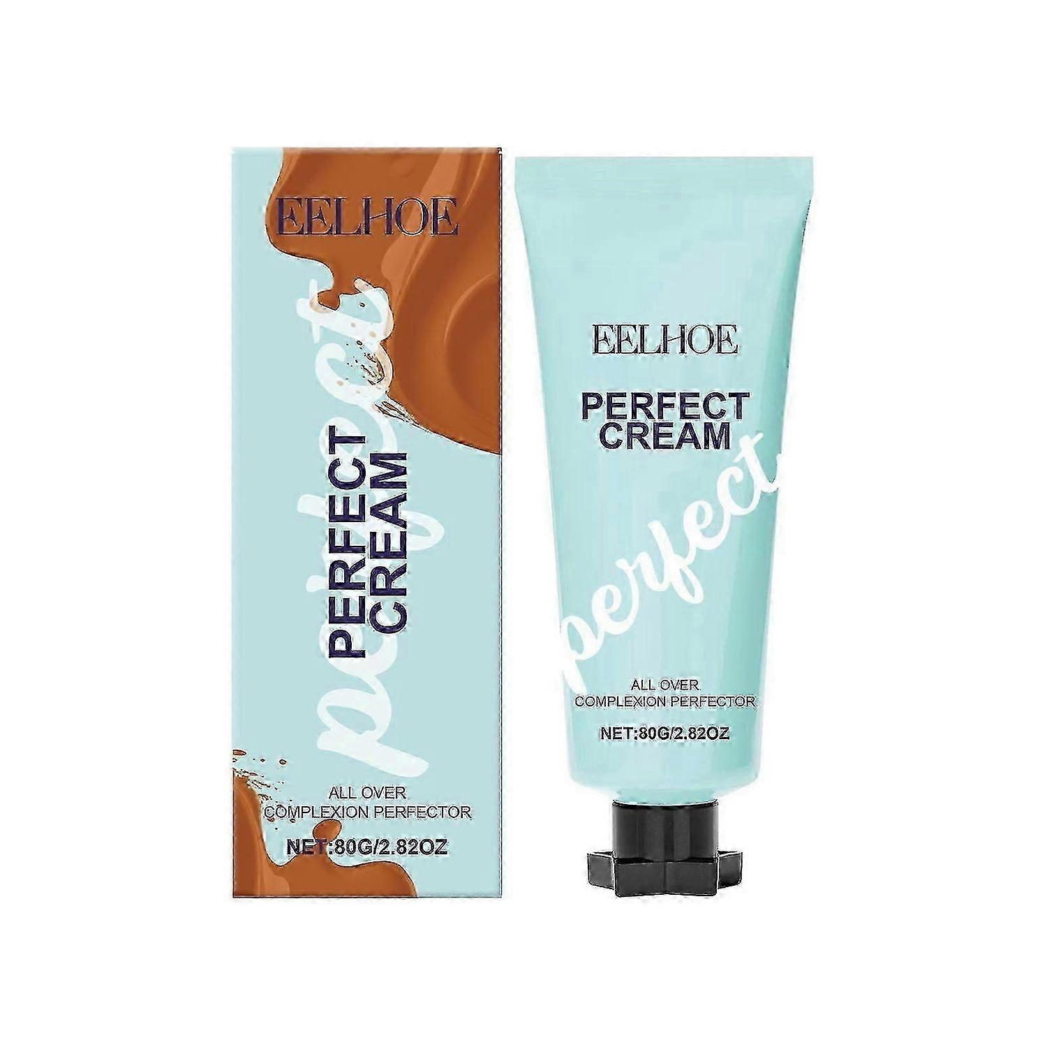 Supreme Creme All-Over Complexion Perfecto, dlhotrvajúci CC krémový make-up Supreme so štetcom, ľahký a vodeodolný korektor