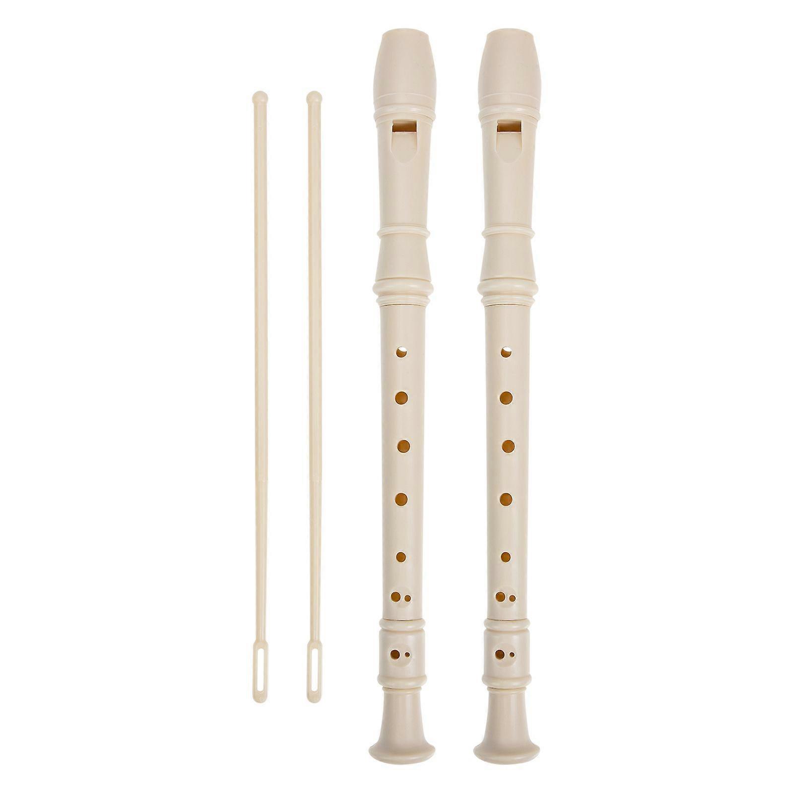 2Sets Children Clarinet Beginners Clarinet Resin 8 Hole Clarinets Instruments