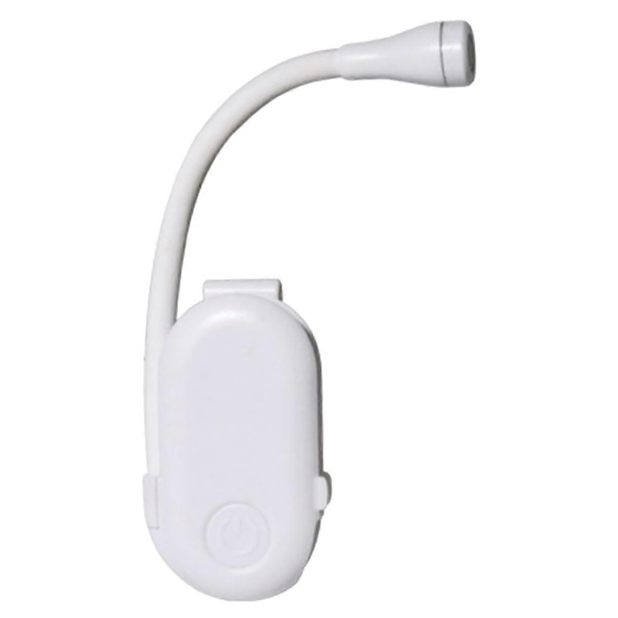 LED Book Light ClipOn Reading Lamp USB Rechargeable Brightness Levels Portable Bedside Reading