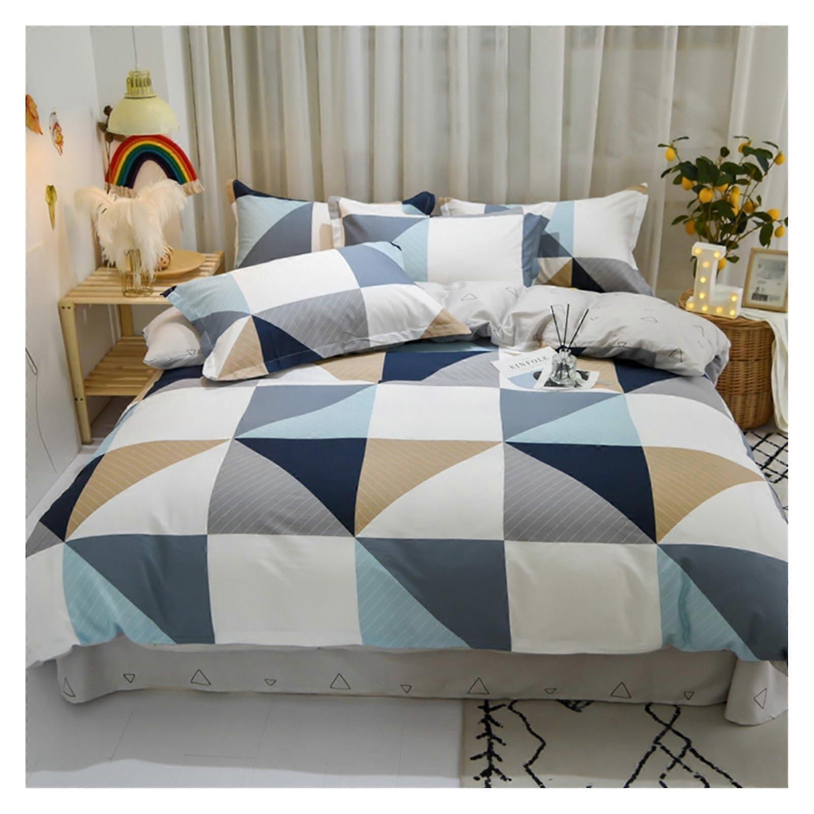 Down Quilt Cover 100% Cotton Bedding Set, Light And Breathable, Durable And Soft, 200x230cm Fits 1.8m Beds