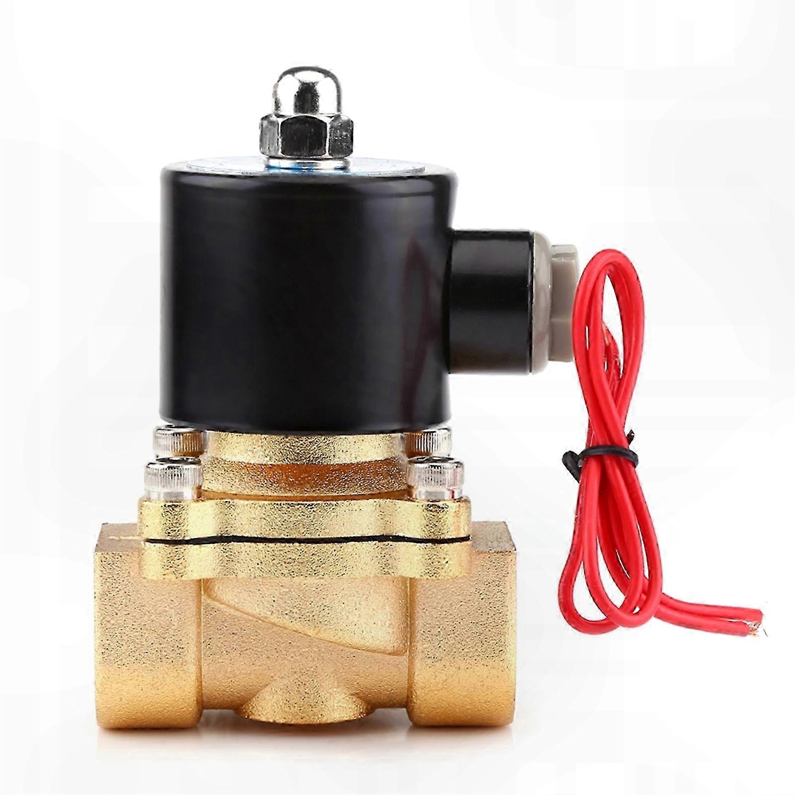 3/4 Inch Electric Solenoid Valve, 220V AC for Fluid and Air Management Systems