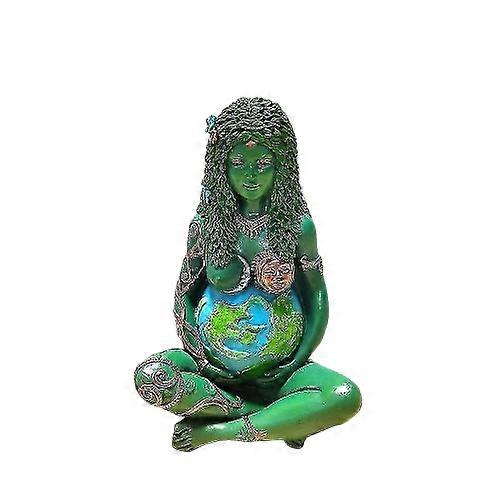 Moon Goddess Statue Millennial Gaia Mythic Figurine