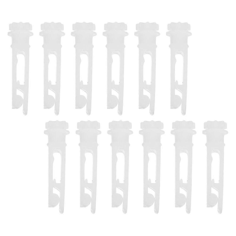 Vertical Blind Stem Replacement Parts for Window Carrier 24Pcs White PVC