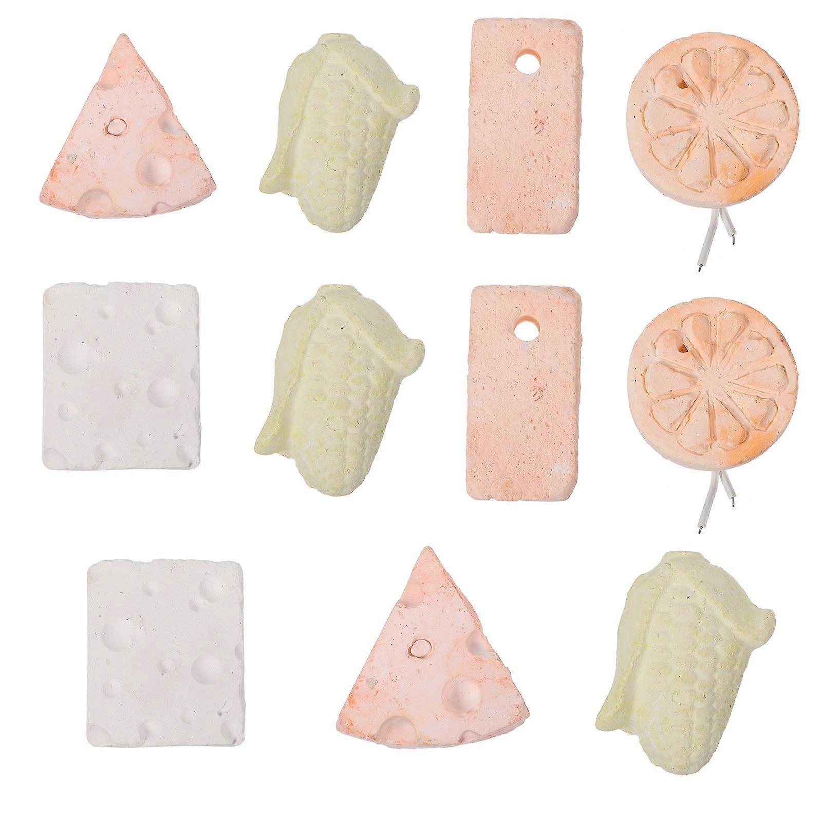 Small Pet Chew Toy Hamster Chew Treat Toy for Rabbits Calcium for Chewing 11Pcs